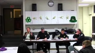 2014-03 | North End Public Safety Meeting