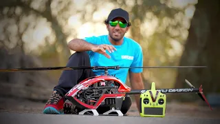 Tareq Alsaadi Goblin RAW .. Goblin RAW Rc helicopter and my opinion .. using fullymax batteries