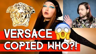 VERSACE copied who?! Shocked! VERSACE fall winter 2021 fashion show review