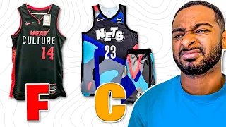 We Graded The TERRIBLE 2024 NBA City Jerseys