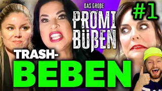 Promi Büßen 2023! ERZFEINDIN Yvonne Woelke trifft Iris Klein! KEINE Reue: Bauer Patrick! Folge 1