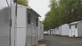 Temporary homeless shelter opens in Downtown Portland