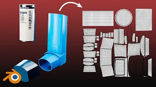 Single UV Map For Multiple Parts | Blender Beginner Tutorial