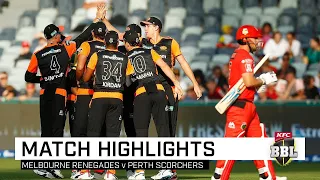 Scorchers sizzle as Renegades stay winless | KFC BBL|09