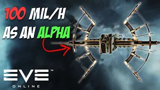 Make 100mil/h as an Alpha in a Praxis Ratting EVE Online