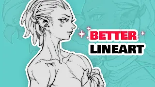HOW TO DRAW GOOD LINEART (4 easy steps)