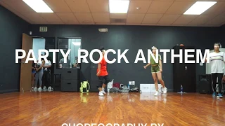 PARTY ROCK ANTHEM by LMFAO ft Lauren Bennett & GoonRock | Aidan Prince | Choreo: Coco Natsuko