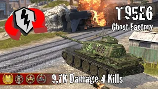 T95E6  |  9,7K Damage 4 Kills  |  WoT Blitz Replays