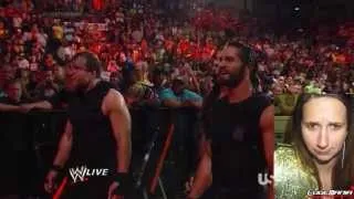 WWE Raw April 21, 2014 The Shield Interrupts EVOLUTION Live Commentary