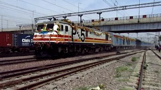 GATIMAAN EXPRESS Inaugural run 160 kmph - The New Fastest Train of india