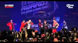 BTS – BOYS IN LUV @ 2014 MAMA Red Carpet Live in Hong Kong Mnet Asian Music Awards