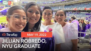 'Core memory': Robredos beam with pride as Jillian graduates from NYU