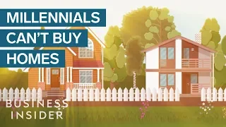 Why It's So Hard For Millennials To Buy Homes