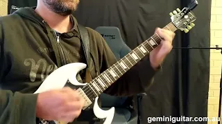 Stoner Rock Guitar – Creative Position Shifting, Using the Chucking Technique