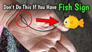 Don't Do This If You Have Fish Sign On Palm | Fish sign in palmistry