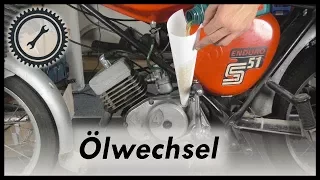 Der Ölwechsel - Simson Tutorial