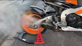 Honda CBR1000RR Repsol Fireblade 2015 Akrapovic Decat Exhaust