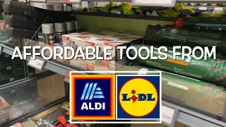 Affordable tools from Aldi workzone & Lidl Parkside + GIVEAWAY