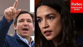 JUST IN: DeSantis Responds To AOC's Trip To Florida