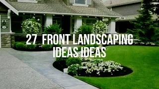 🔴 27  FRONT LANDSCAPING IDEAS Ideas