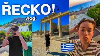 POLEŤTE SE MNOU NA DOVOLENOU DO ŘECKA!🇬🇷🌱 // vlog z Řecka✨