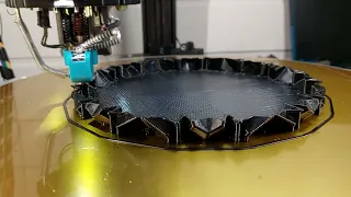 Delta printer with berd-air cooling