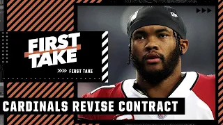 The Cardinals REVISE Kyler Murray’s contract 😳👀 First Take reacts!