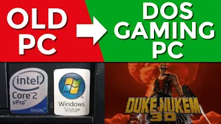 Turn your old PC into a DOS gaming machine using DOSBox-X and Linux