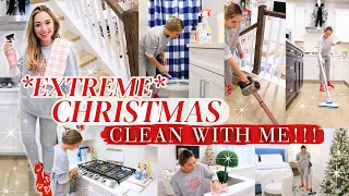 NEW! 🎄 2023 EXTREME CHRISTMAS CLEAN WITH ME! WHOLE HOUSE CLEANING MOTIVATION for a DREAM CHRISTMAS🎅🏼