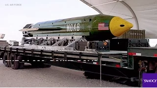 U.S. drops ‘mother of all bombs’ on Afghanistan