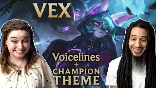 Arcane fans react to Vex Voicelines & Theme | League Of Legends