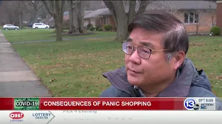 Consequences of panic buying