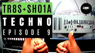 TECHNO with the Roland TR8S + SH01A: Episode #9