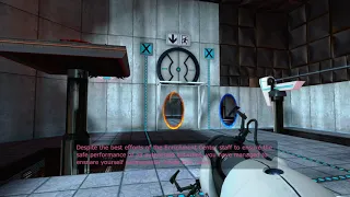 Portal - secret dialogue easter-egg