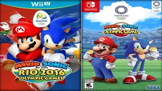 Mario & Sonic Game Evolution (2007 - 2021)