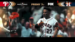 Fox Sports World Series 2022 Game 1 promo