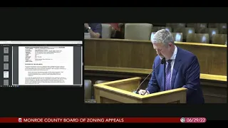 Monroe County Board of Zoning Appeals, June 29, 2022