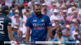 Mohammed Shami 3 wickets vs England | 1st ODI - England vs India