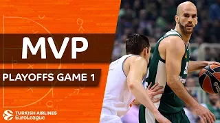 Turkish Airlines EuroLeague Playoffs Game 1 MVP: Nick Calathes, Panathinaikos Superfoods Athens