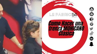 Como Hacer una trenza MOHICANO Clasica - How to: Faux Mohawk Pull through Braid Classical