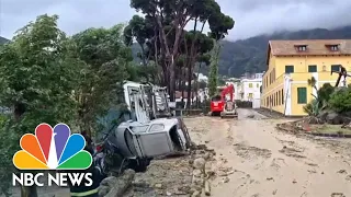 At Least A Dozen People Missing In Italian Landslide