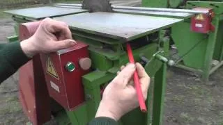 Самодельный деревообрабатывающий станок. Регулировка и механизм подъема стола