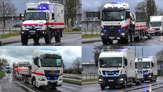 [DIE GIGANTEN IM KATASTROPHENSCHUTZ 🚨] Verbandsfahrt 》I-KTW, LKW-Kran uvm. || DRK-Bundesverband