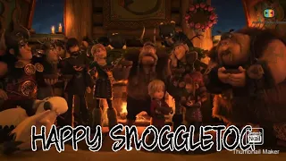 Happy Snoggletog Log | How to train your dragon Holiday.