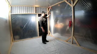 DIY Re-usable Garage Paint Booth for under $500