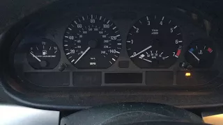 BMW dashboard issue