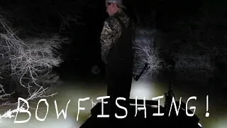 Bowfishing (Steady Action on Cold Night)!!!/Bowfishin the South