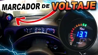 INSTALAR MEDIDOR DE VOLTAJE PARA AUTO / VOLTIMETRO DIGITAL / Volt Gauge Wiring | OrdoTunes
