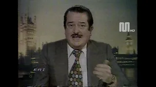 1982 Rai TG1 Notte del 9 aprile Conduzione Lucio Orazi