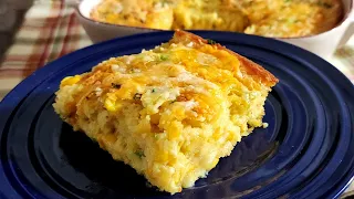 Delicious Corn Casserole // Side Dish with Tips Step by Step❤️